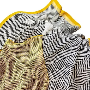 Zephyra Knitted Shawl Blankets