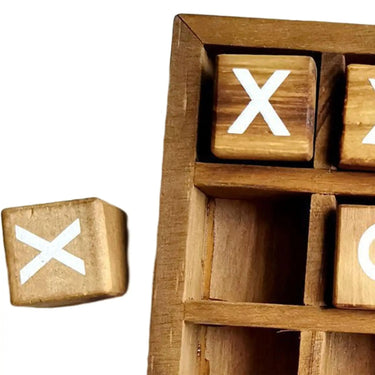 Wooden Tic TAC Toe Board Game