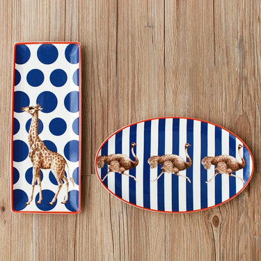Safari Ceramic Plates