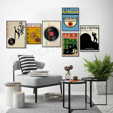 Jazz Festival Wall Art