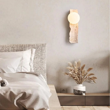 Koda Travertine Wall Lamp
