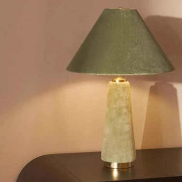 Marlann Velvet Table Lamp