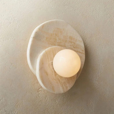 Benita Travertine Wall Lamp