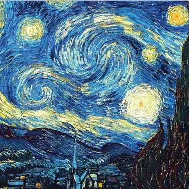 Starry Night by Vincent van Gogh Wall Art