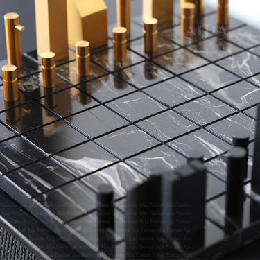 Ylvi Marble Chess Set
