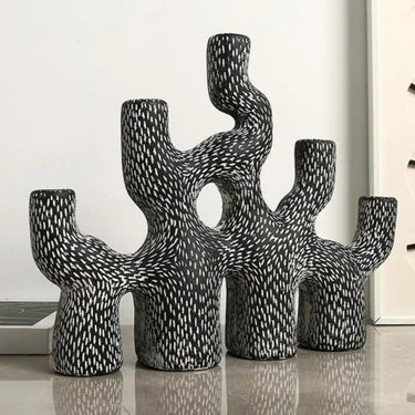 Pirkitta Coral Candlestick Holder