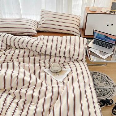 Elenorra Striped Bedding Set