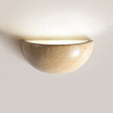 Avery Travertine Wall Lamp