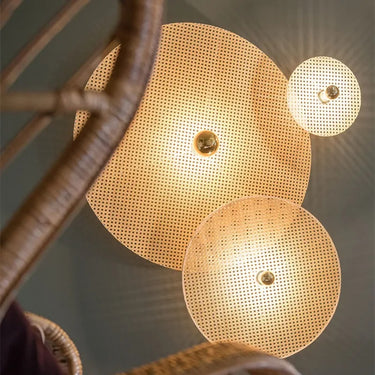 Zaina Rattan Wall Lamp