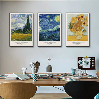 Vintage Wall Art Collection by Van Gogh