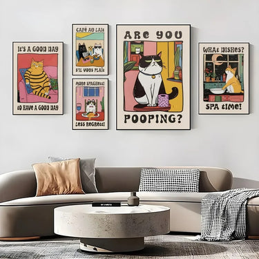 Cat Chef Canvas Poster