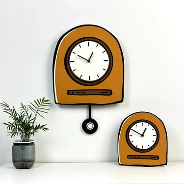 Polina Cartoon Wall Clock