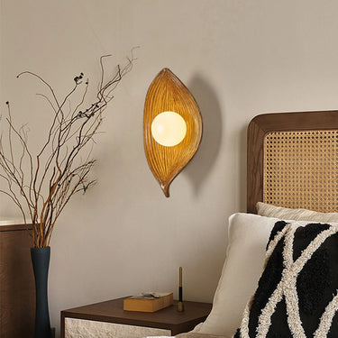 Evelyn Maple Wall Lamp