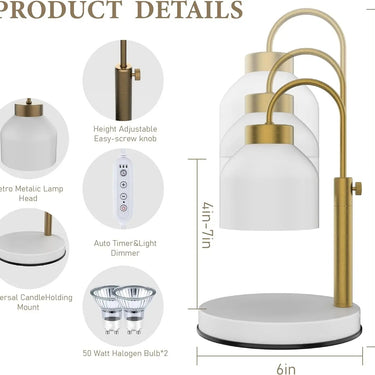 Zaylee Candle Warmer Lamp