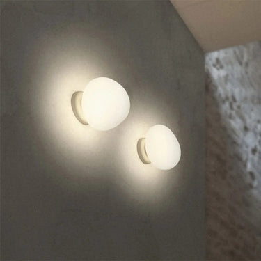 Abby Glass Egg Wall Lamp