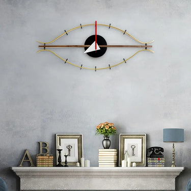 Nelson Eye Wall Clock