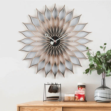 Cassia Sunflower Wall Clock