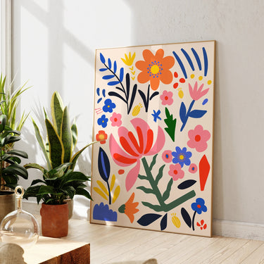 Cayla Bouquet Flower Wall Art
