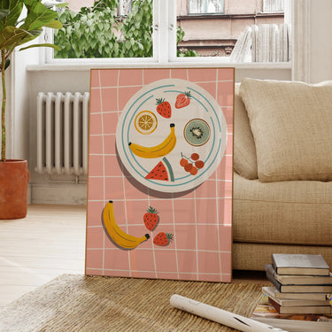 Fruit Plate Wall Art