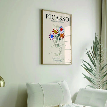 Picasso “Bouquet of Peace” Canvas Print