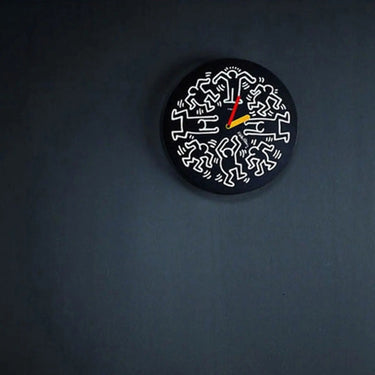 Keith Haring Wall Clock
