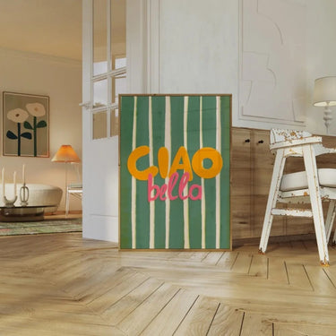 Bella Ciao Canvas Wall Art