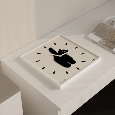 Yael Cat Wall Clock
