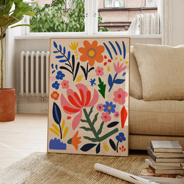 Cayla Bouquet Flower Wall Art