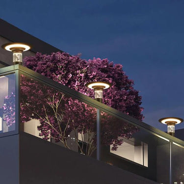 Acacia Solar Pillar Light