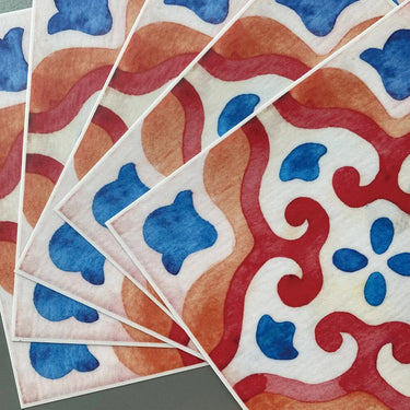 Tifanny Tile Stickers