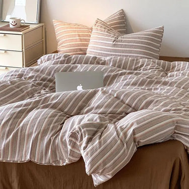 Zemrica Striped Bedding Set