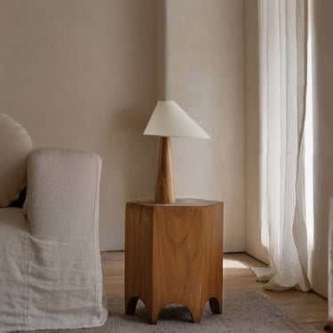 Bonfilia Wood Table Lamp