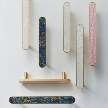 Angelique Brass Knobs