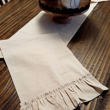 Valentina Romantic Frill Table Runner