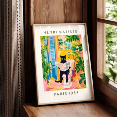 Matisse Black Cat Poster