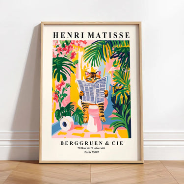 Matisse Black Cat Poster